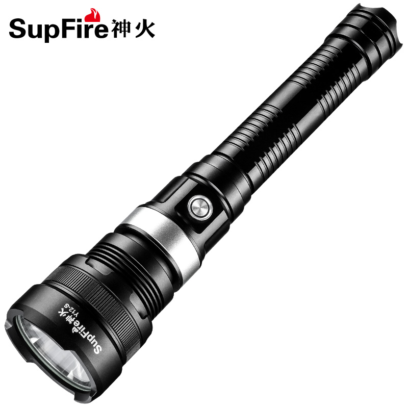 SupFire神火Y12-S手电筒强光充电26650手电CREE强光骑行高亮远射